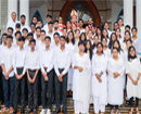 Fifty youngsters receive ‘Sacrament of Confirmation’  at Mount Rosary Church, Santhekatte